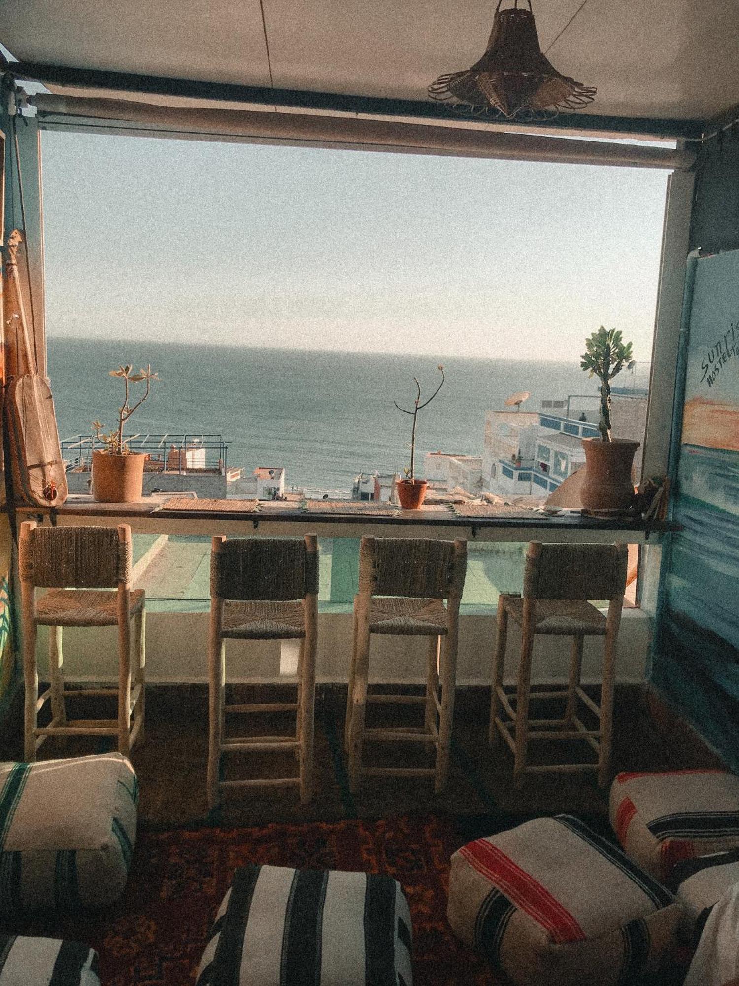 Sunrise Hostel Taghazout Exterior foto